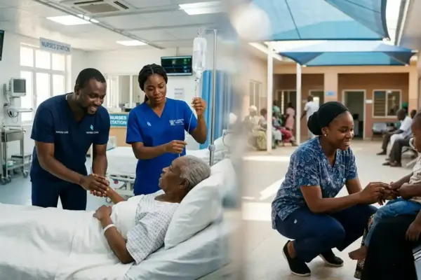 Nurses represented during healthcare and public health awareness activities.