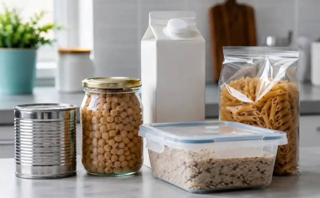 Food packaging - Properly packaged foods protected from contamination and environmental exposure